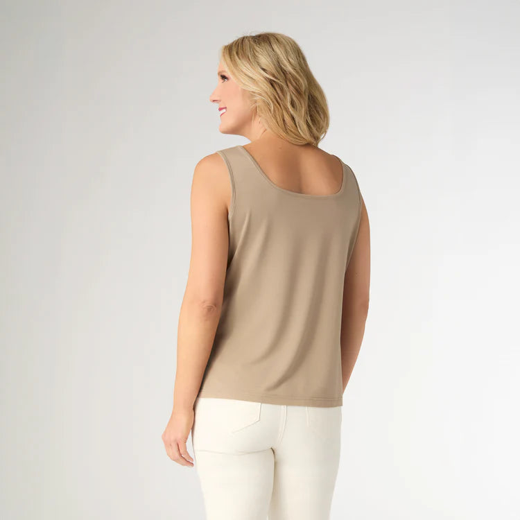 Soft Landing Tank- Taupe