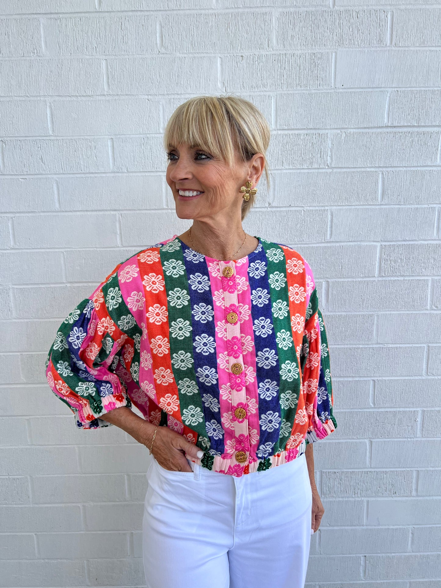 Rainbow Daisy Jacket