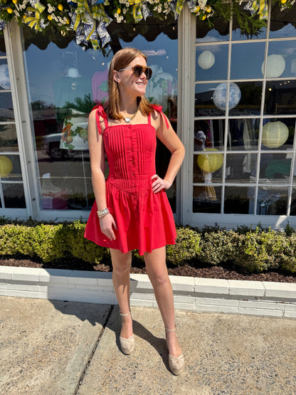 Canyon Tie Mini Dress