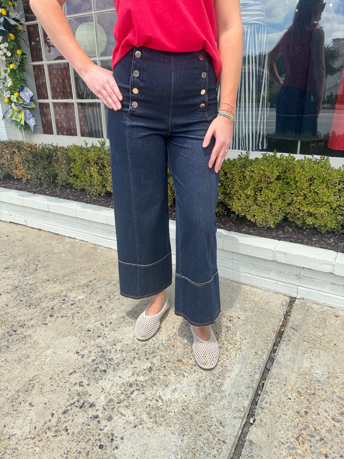 Kaia Wide Leg Denim