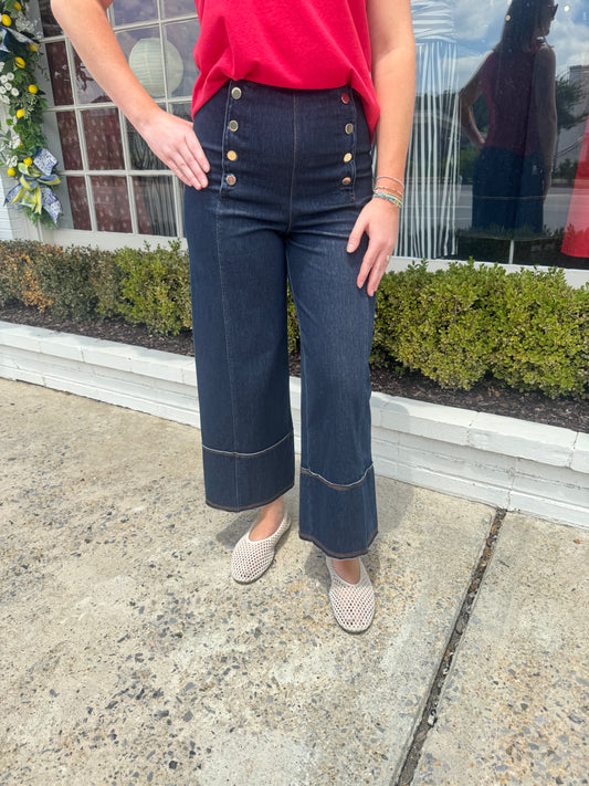 Kaia Wide Leg Denim