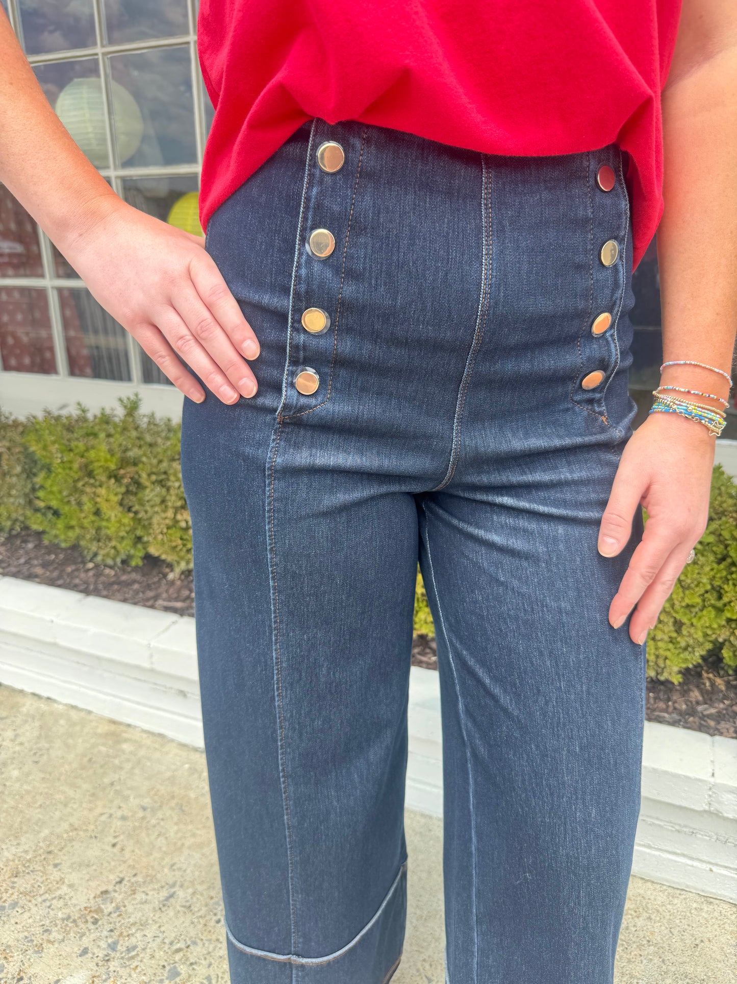 Kaia Wide Leg Denim