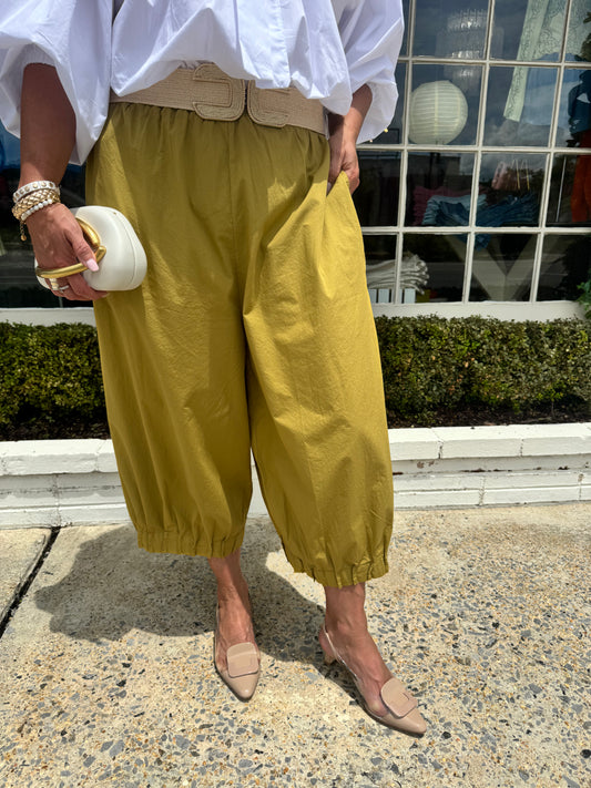Balloon Pant- One Size Chartreuse