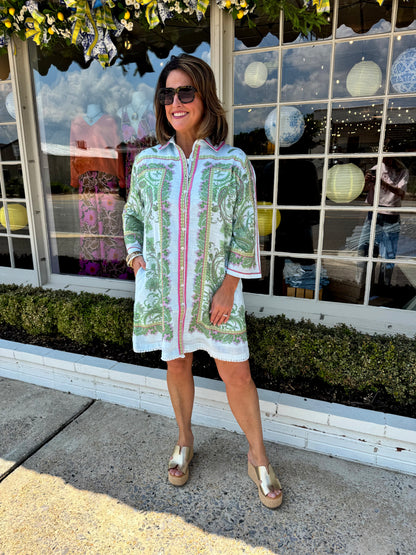 Ivy Jane Paisley Shift Dress
