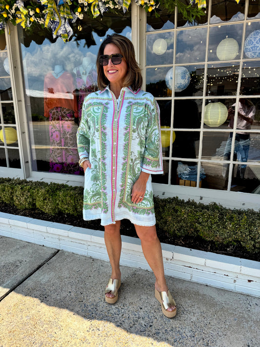 Ivy Jane Paisley Shift Dress