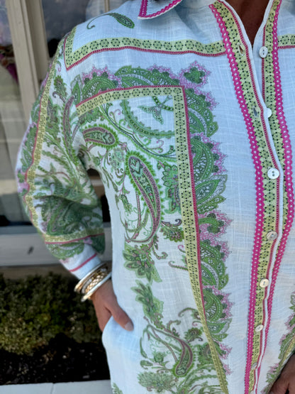Ivy Jane Paisley Shift Dress
