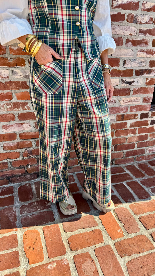 Ivy Jane Plaid Pocket Pant