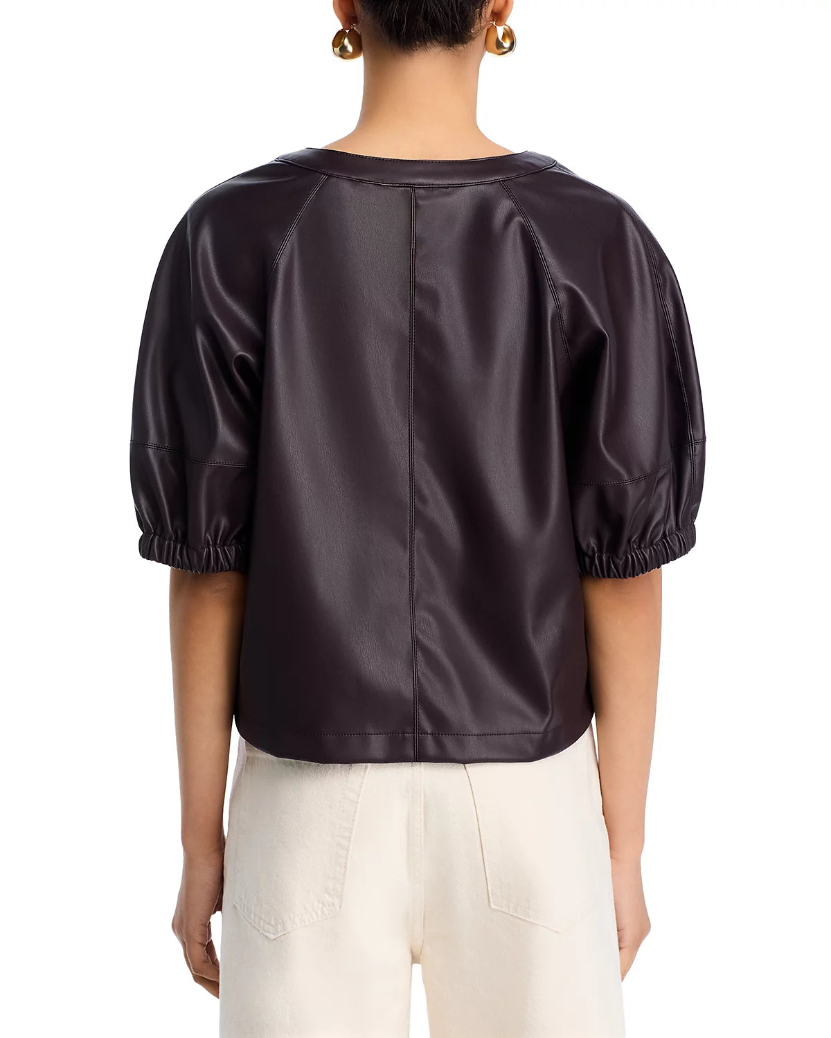 Steve Madden Roxanne Top- Brown