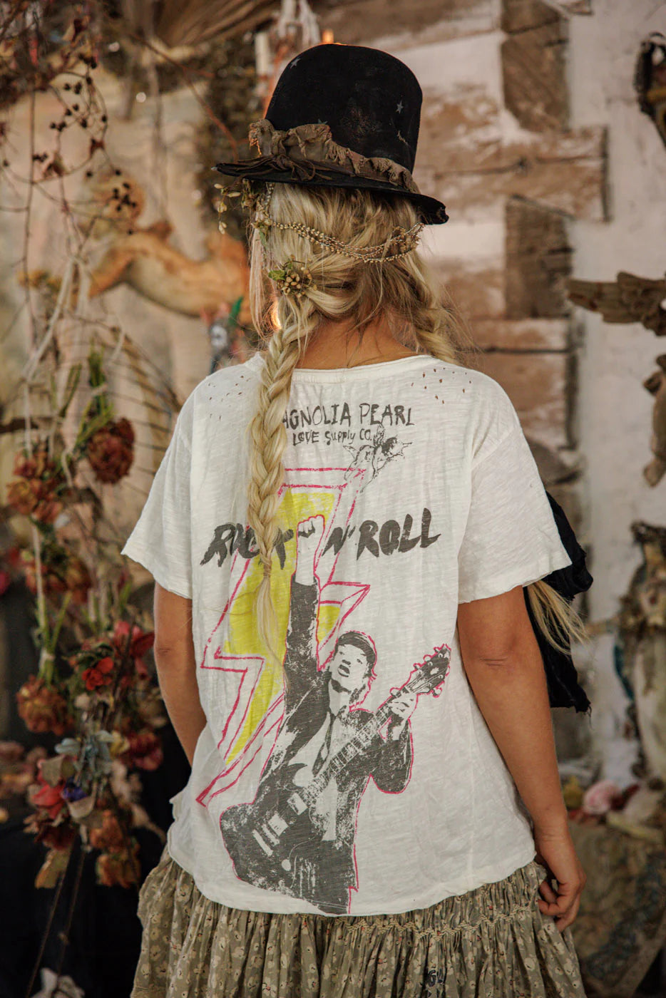 Magnolia Pearl ACDC Rock N Roll Tee