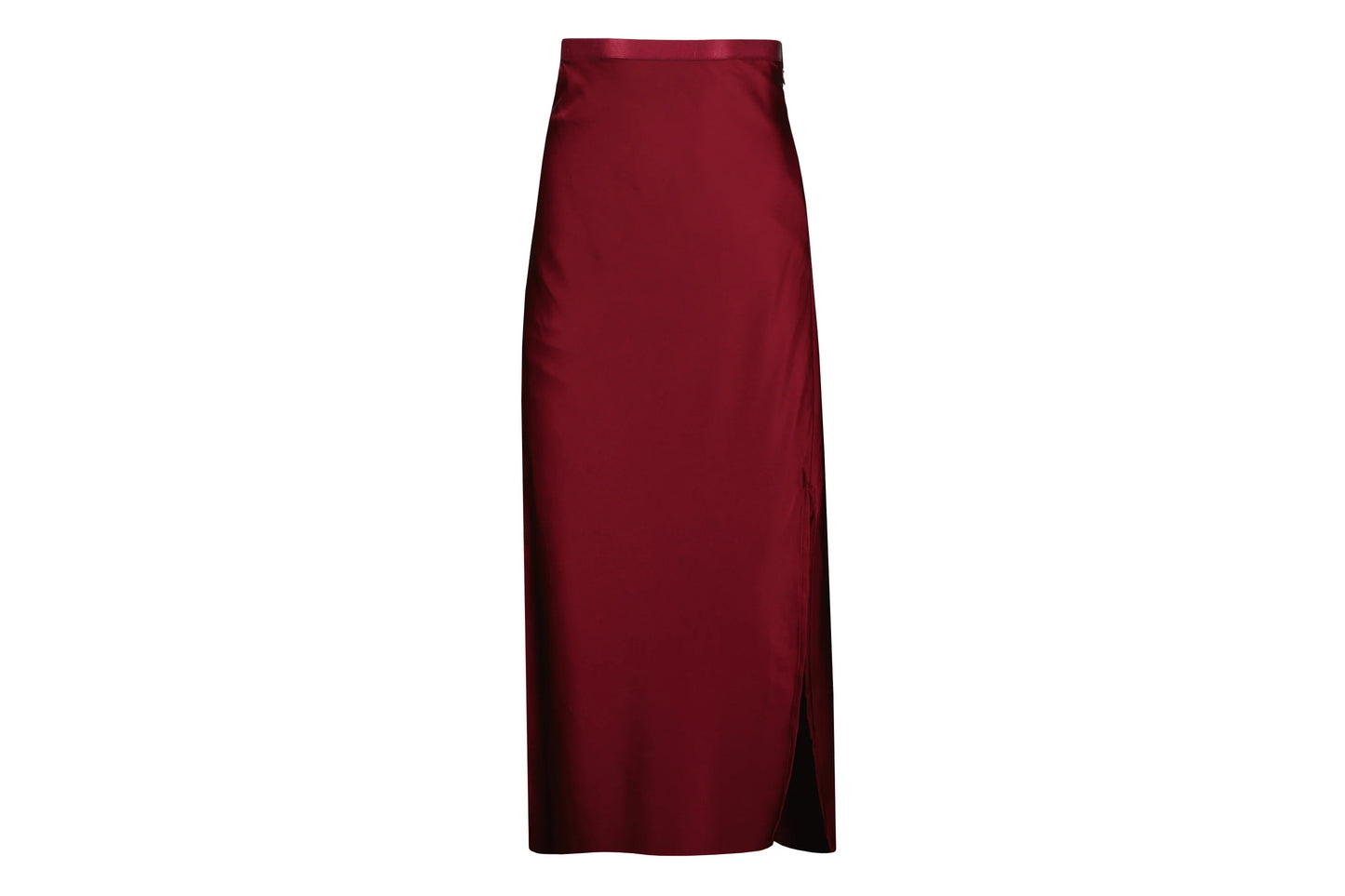 Bishop + Young Slip Skirt- Crimson