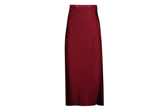Bishop + Young Slip Skirt- Crimson