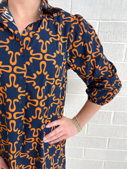 Ava Dress- Auburn