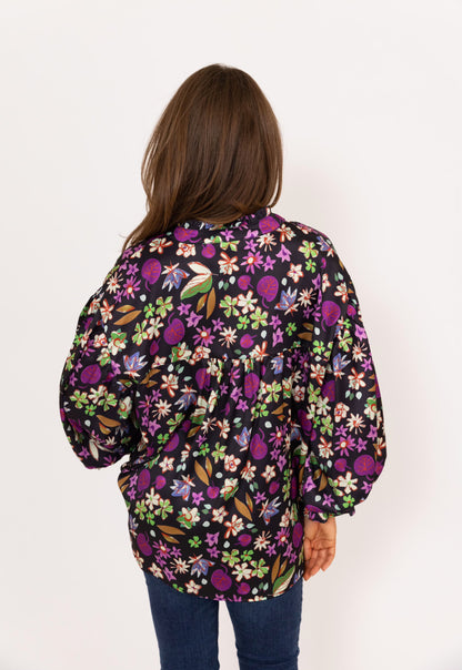 Karlie Floral Satin Top
