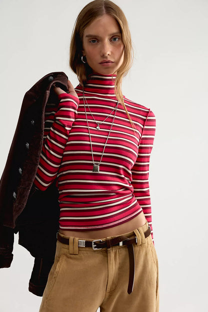 FP Good Turtle Stripe- Red Combo