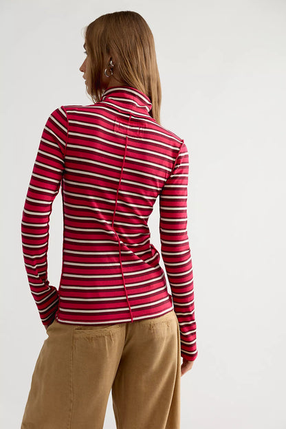 FP Good Turtle Stripe- Red Combo