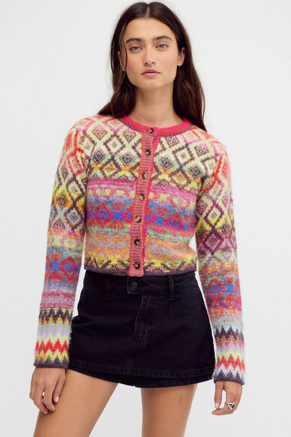 FP Skye Patterned Cardi