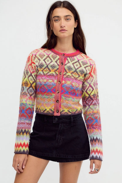 FP Skye Patterned Cardi
