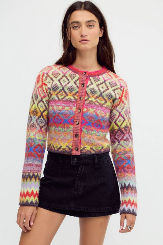 FP Skye Patterned Cardi