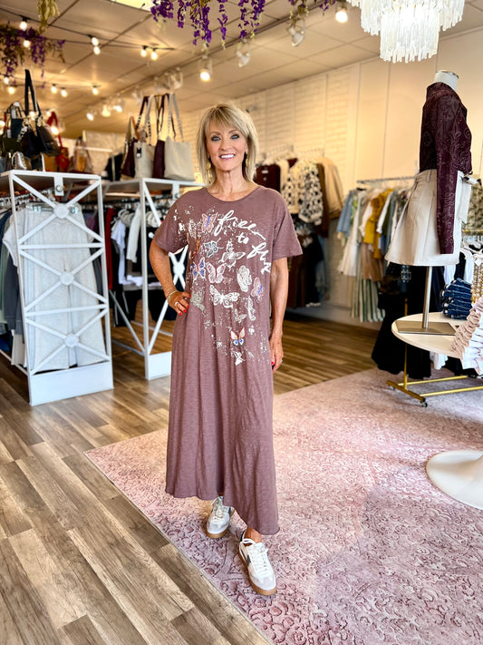 Alegra Dress- Henna
