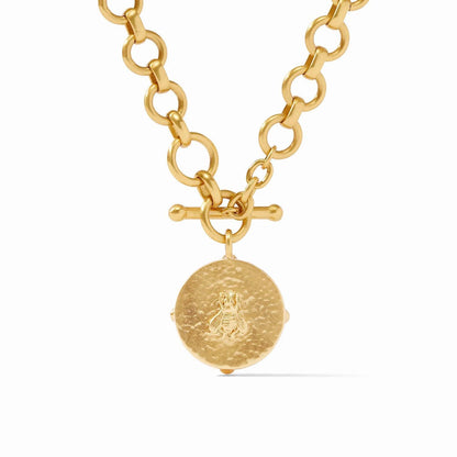 Honeybee Demi Necklace- Iridescent Champagne