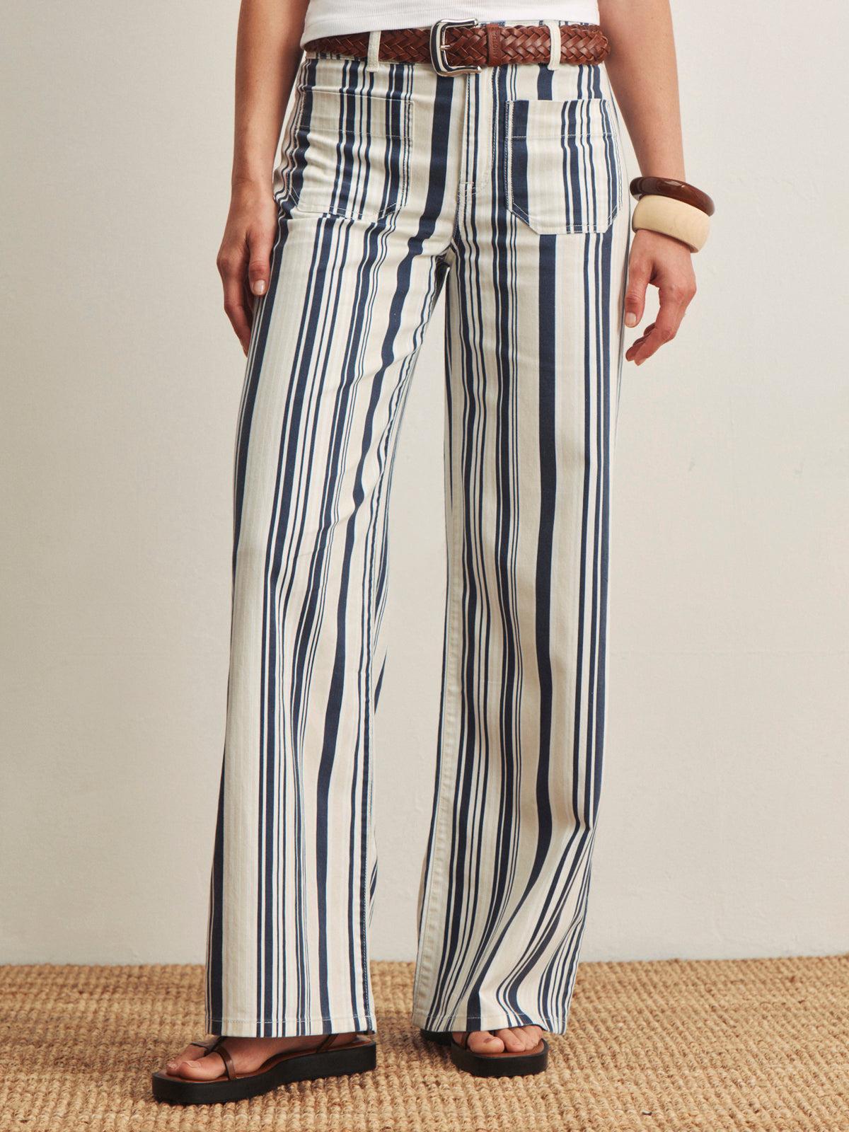Marine Sail Stripe Pant