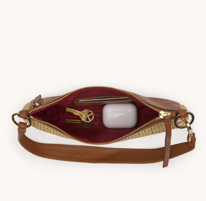 Hammitt Kyle SM- Cocoa Raffia