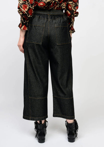 Pull On Barrel Pant- Black