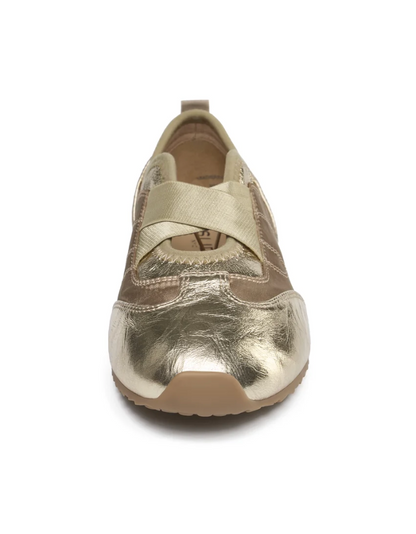 J Slides Phily Sneaker- Gold
