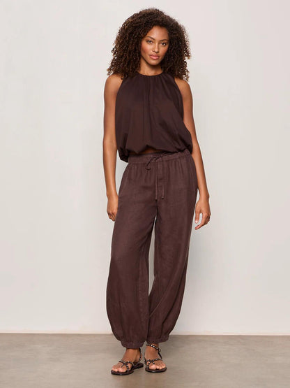 Melody Linen Balloon Pant