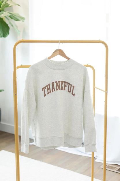 Reversible Thankful/Blessed-Grey