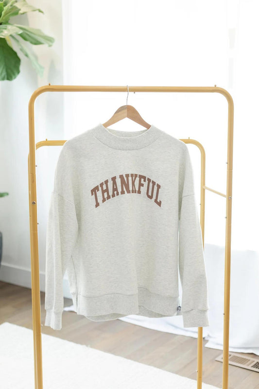 Reversible Thankful/Blessed-Grey