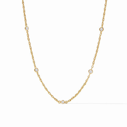 Celest Delicate Station Neck-Cubic Zirconia