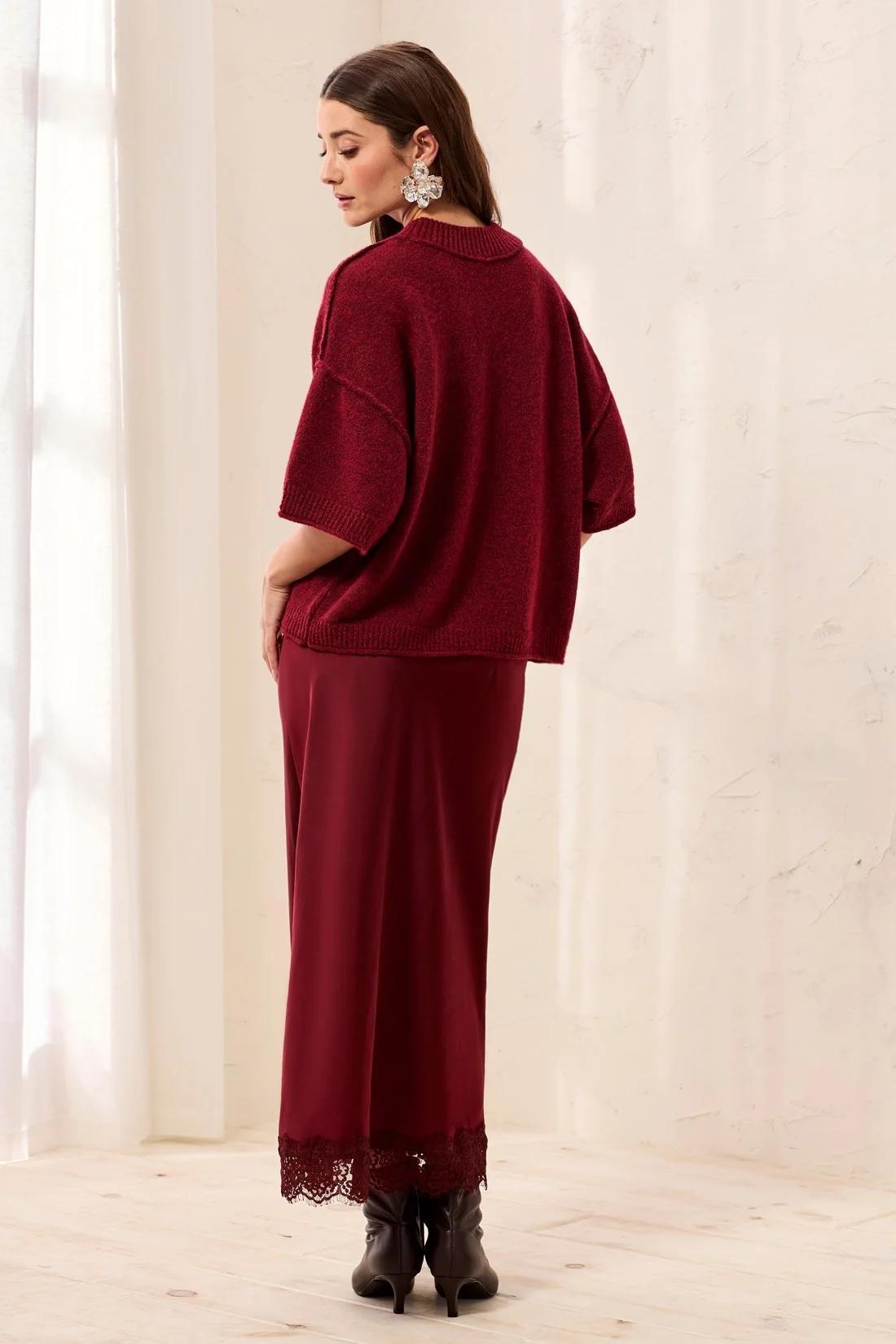 Lofty Crewneck Sweater- Pinot