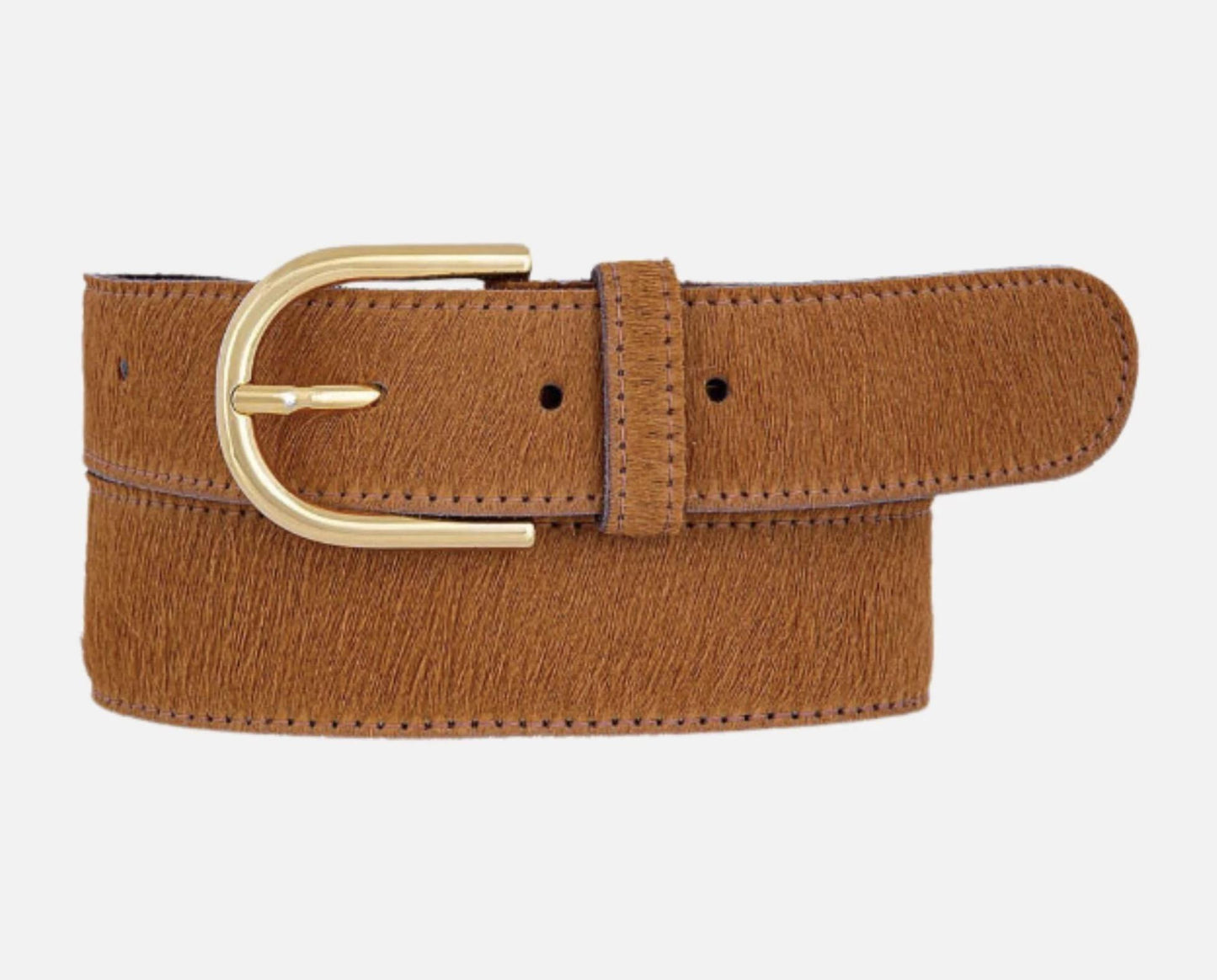 Leather Chrisje Belt- camel