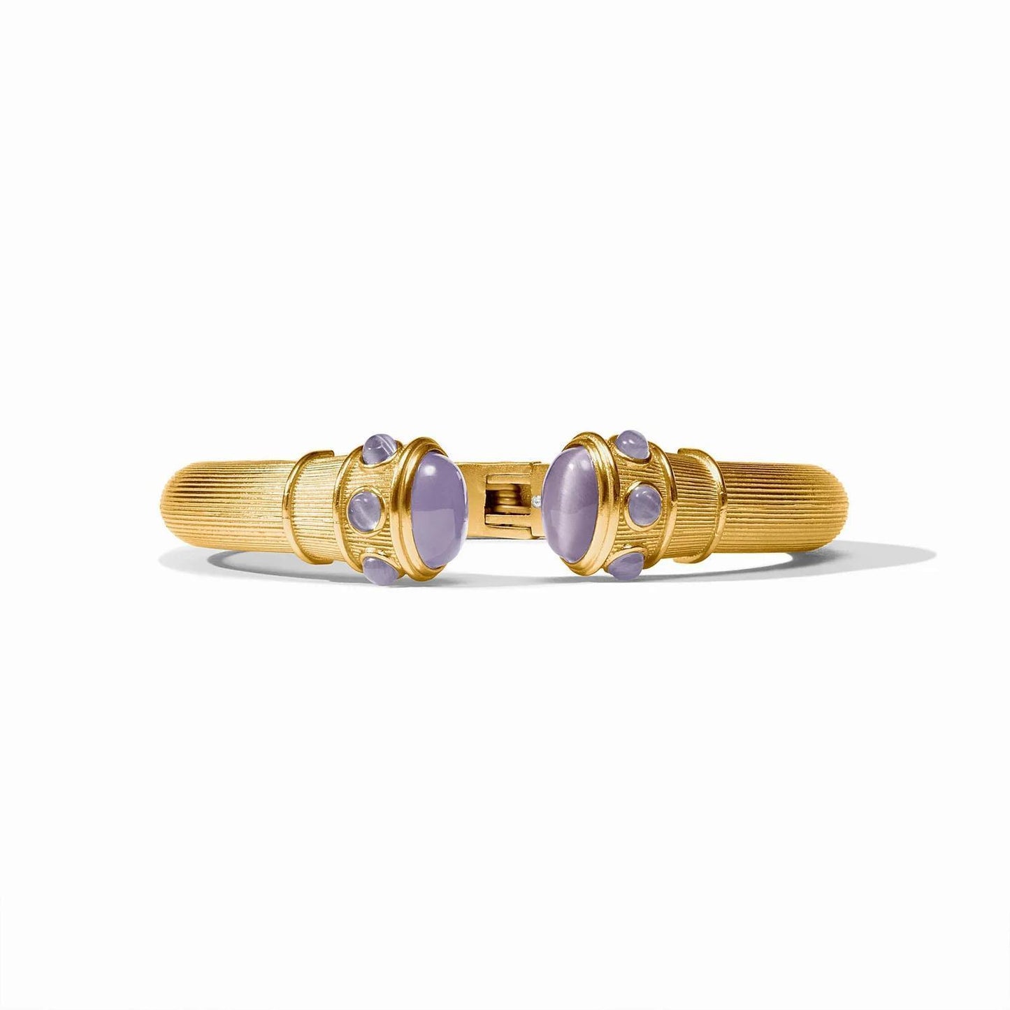 Cobblestone Demi Cuff-  Blue Cat Eye O/S