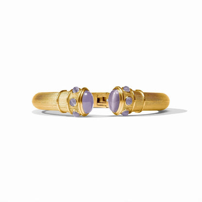 Cobblestone Demi Cuff-  Blue Cat Eye O/S