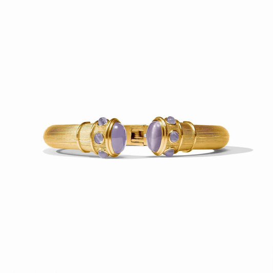 Cobblestone Demi Cuff-  Blue Cat Eye O/S