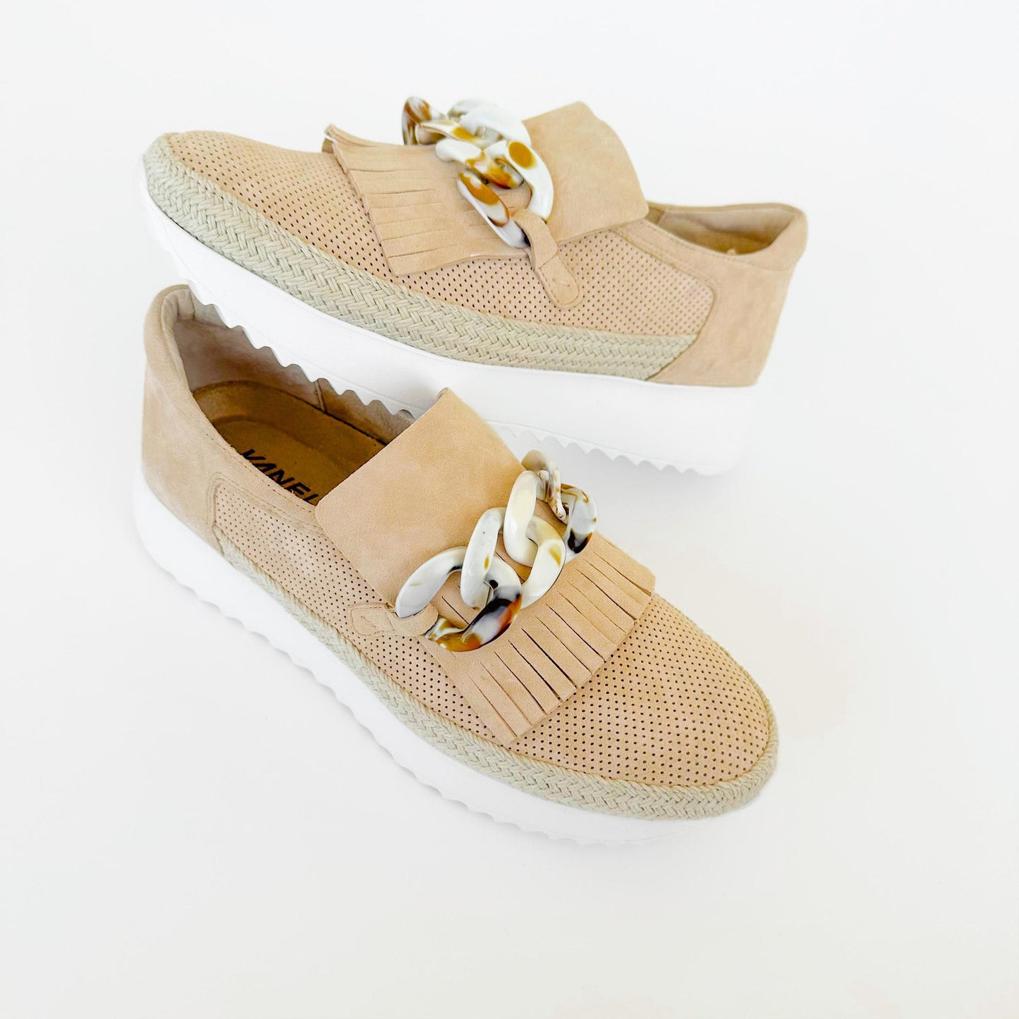 Vaneli Qerere Sneaker- Nude Suede