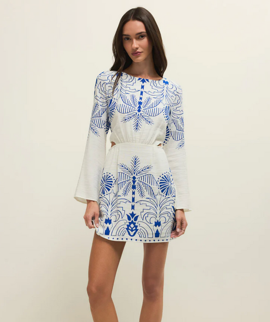 Tahina Palm Dress
