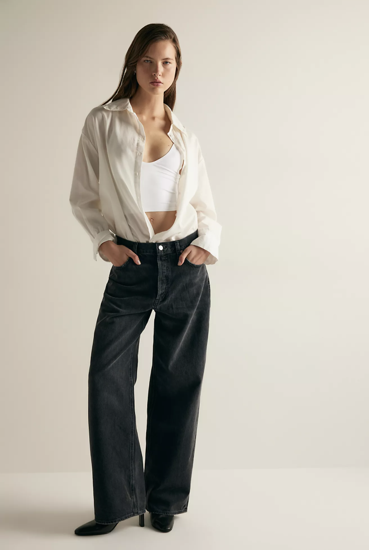 Free People Round Two Skinny Strap- Ivory