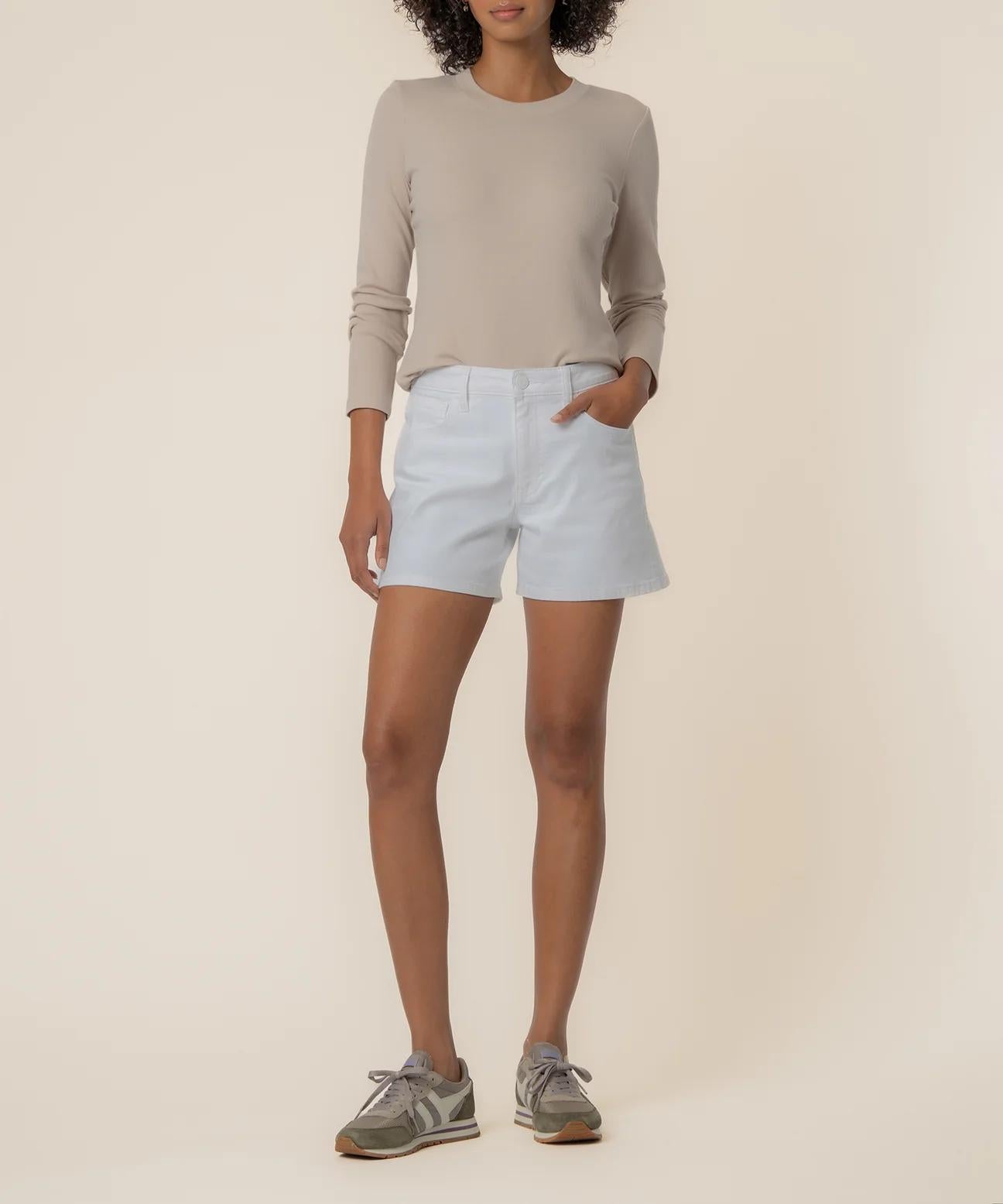KUT Jane Short- Optic White