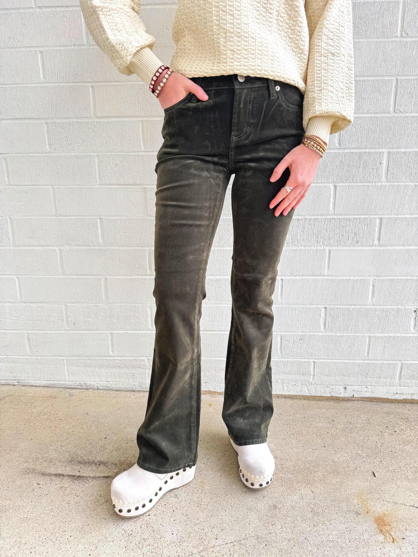 Dear John Jaxtyn Denim- Olive