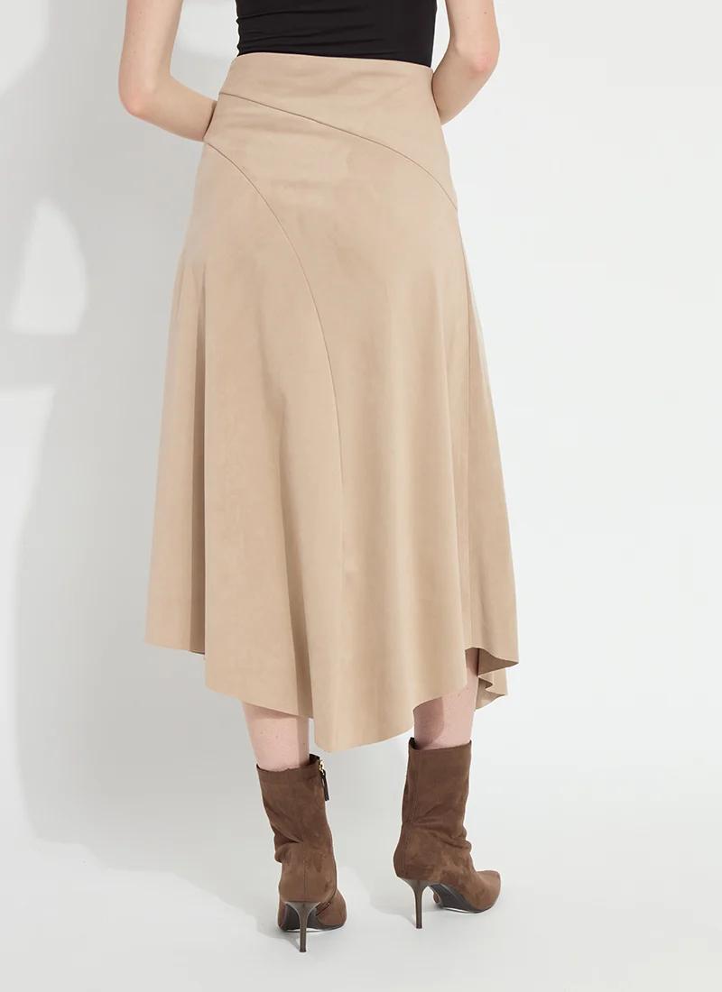 Lysse Azalea Suede Skirt