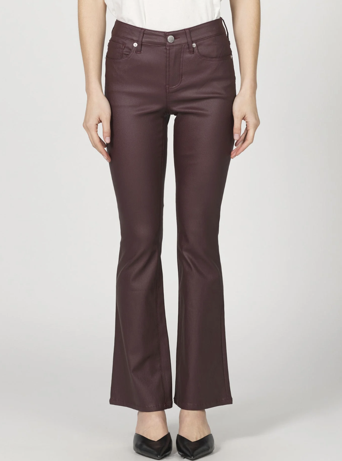Jaxtyn Denim- Oxblood