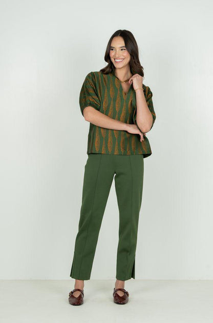 Emily MCCarthy Poppy Top-Tuscan