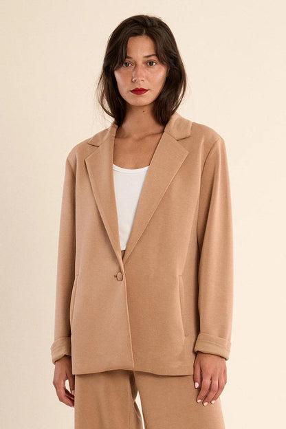 Gabrielle Paloma Blazer- Camel