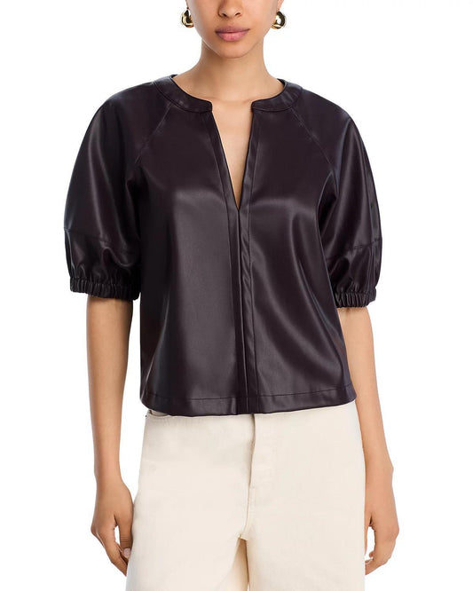 Steve Madden Roxanne Top- Brown