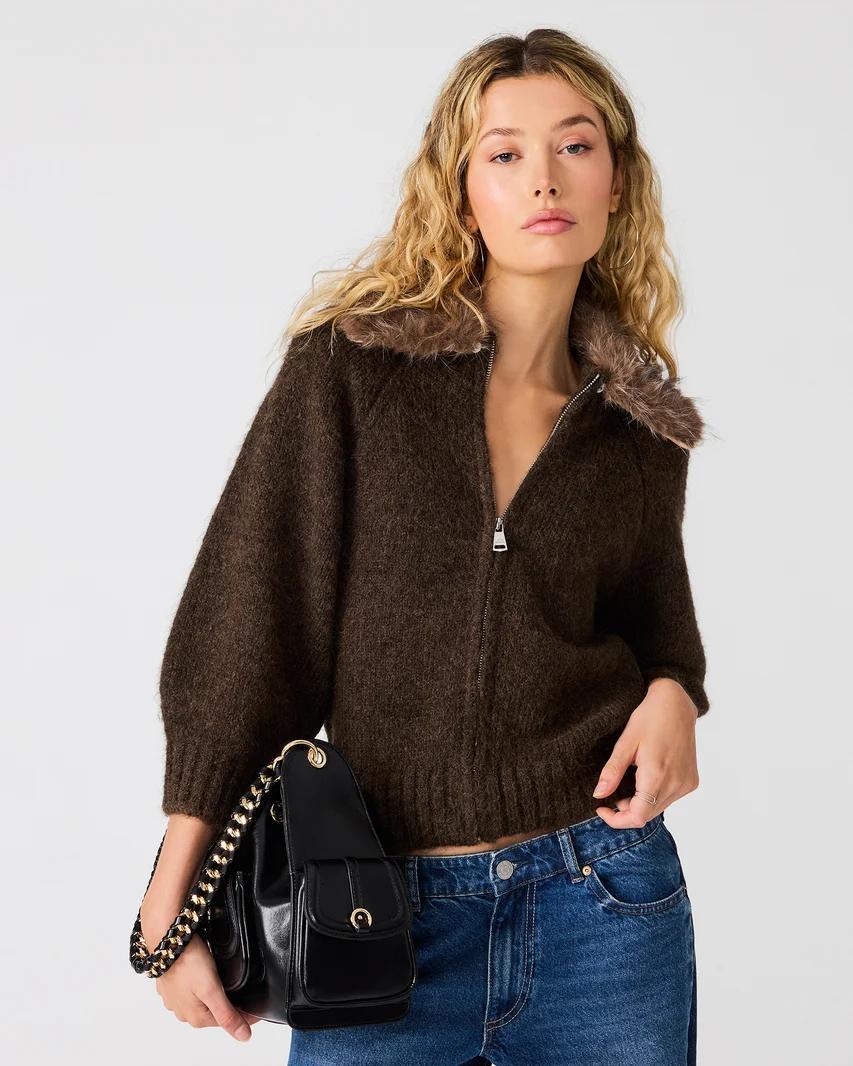 Odessa Sweater- Dk Espresso