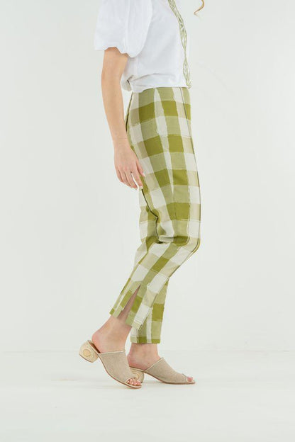 Slim Pant- Gingham