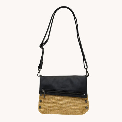 Hammitt VIP Med- Noir Raffia